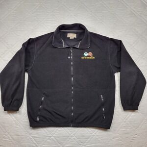Get in the Game VA Lotto and Redskins black full zip Jacket size L